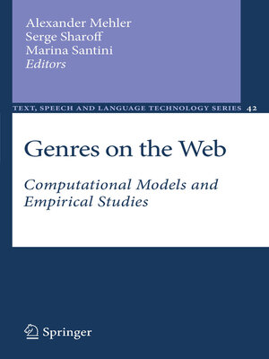 cover image of Genres on the Web